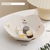Flower Shape PU Leather Tray