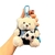 Football Bear Pendant Keychain