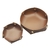 Round PU Leather Storage Box