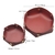 Round PU Leather Storage Box