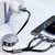 140W 2-in-1-to-3 Retractable Fast Charging Data Cable
