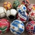 Football Stress Relief Ball-shaped Button Keychain