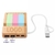 Bamboo Desk Organizer & Phone Stand with USB Type-C Hub Port