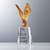 Bird Crystal Trophy