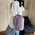 Lightweight Water-Resistant Drawstring Bucket Backpack