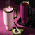 Stainless steel ceramic straw tumbler