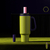 Stainless steel ceramic straw tumbler