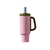 Stainless steel ceramic straw tumbler