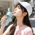 Cooling spray water bottle fan
