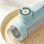 Cooling spray water bottle fan