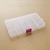 Small 15-Grid Plastic Jewelry Box