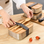 304 Stainless Steel Bamboo Lid Lunch Box