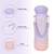 Portable Carrying Strap Color-Blocked Thermos Cup