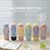 Portable Carrying Strap Color-Blocked Thermos Cup