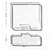 Projection fridge magnet