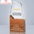 Solid Wood Crystal Trophy