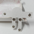 Leather Extension Buckle Bag Charm Anti‑Loss Buckle Customizable
