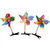 Mini windmill hair clip
