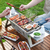 Stainless‑Steel Folding BBQ Grill