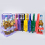  Four-hole folding wine rack plastic beer cup holder