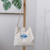 Fresh And Artistic Crossbody Canvas Bag
