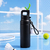 316 Stainless steel Large Capacity Straw Sports Insulated Mug