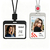 Retractable Lanyard Card Holder