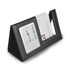 Namecard Holder With Clock