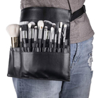 Professional Cosmetic Makeup Brush Bag with Artist Belt Strap