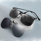 Polarized Clip-Oon Flip-Up Sunglasses Clip For Myopia Glasses(Anti-UV)