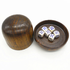 Wooden Dice Cup Gift