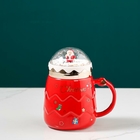 3D Three-Dimensional Santa Cute Ceramic Mug