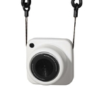 Retro Camera USB Portable Outdoor Leafless Hanging Neck Fan