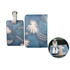 PU Luggage Tag and Passport Case Gift Set