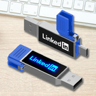 Type-C USB Flash Drive with Lighting Logo