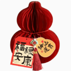 Spring Festival Treasure Gourd Desktop Decoration